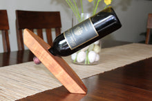 Load image into Gallery viewer, Wooden Floating Wine Holder ( Cherry Wood )
