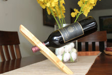 Load image into Gallery viewer, Wooden Floating Wine Holder
